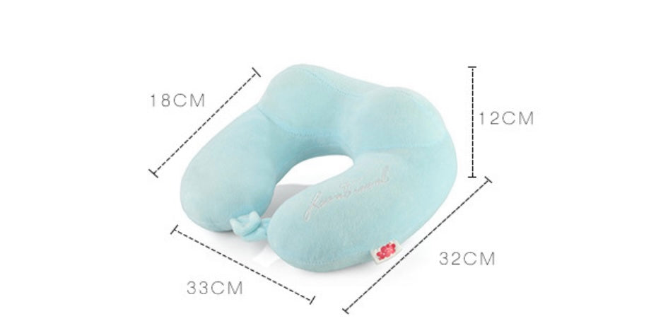 Soft and Comfortable Travel Neck Pillow, More Colors