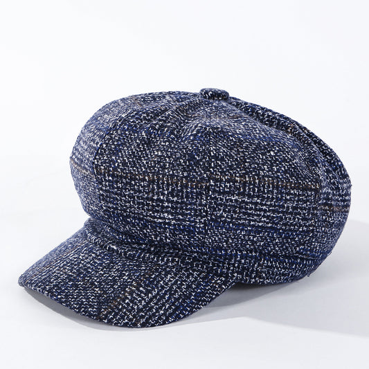 Women Vintage Retro Newsboy Cap