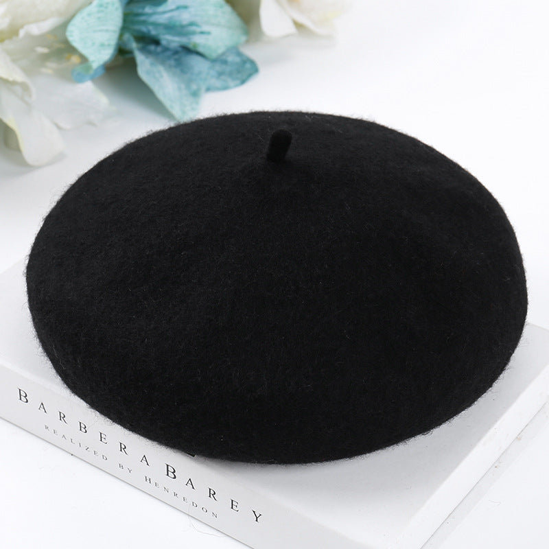 Women French Wool Beret, More Colors