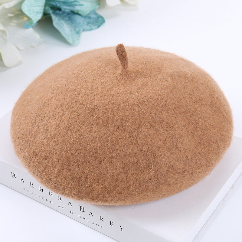 Women French Wool Beret, More Colors