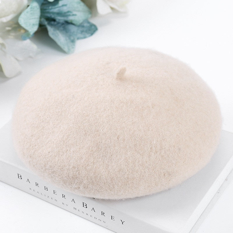 Women French Wool Beret, More Colors