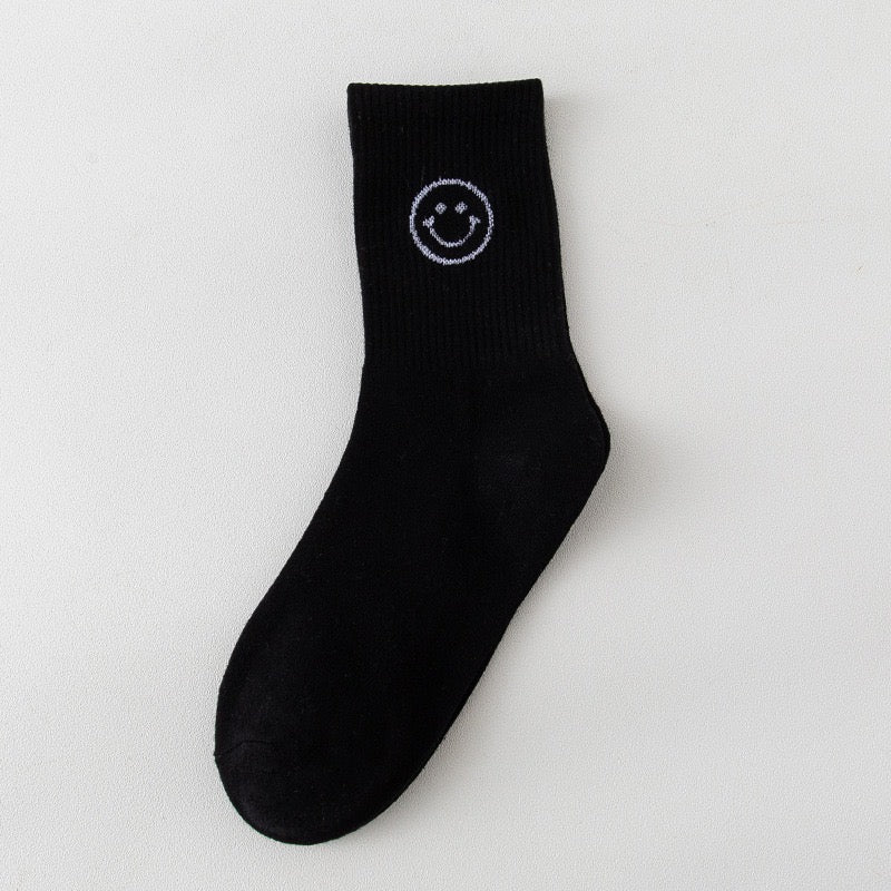 Women Cute Smile Face Socks