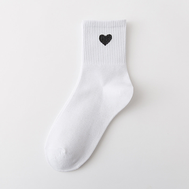 Women Socks with Heart