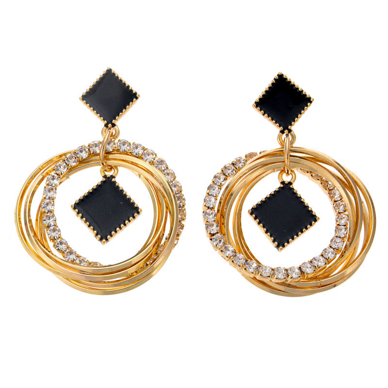 Women Fashion Loop Earrings