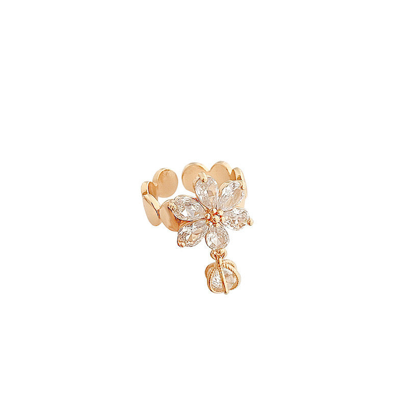 Women Quality Flower Adjustable Ring