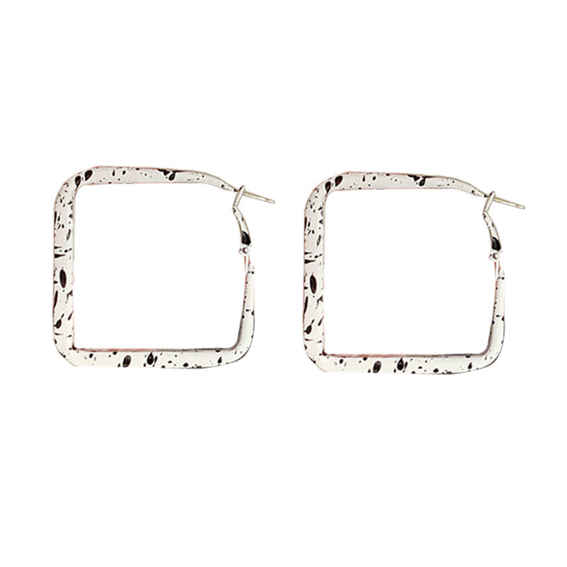 Women Open Square Earrings