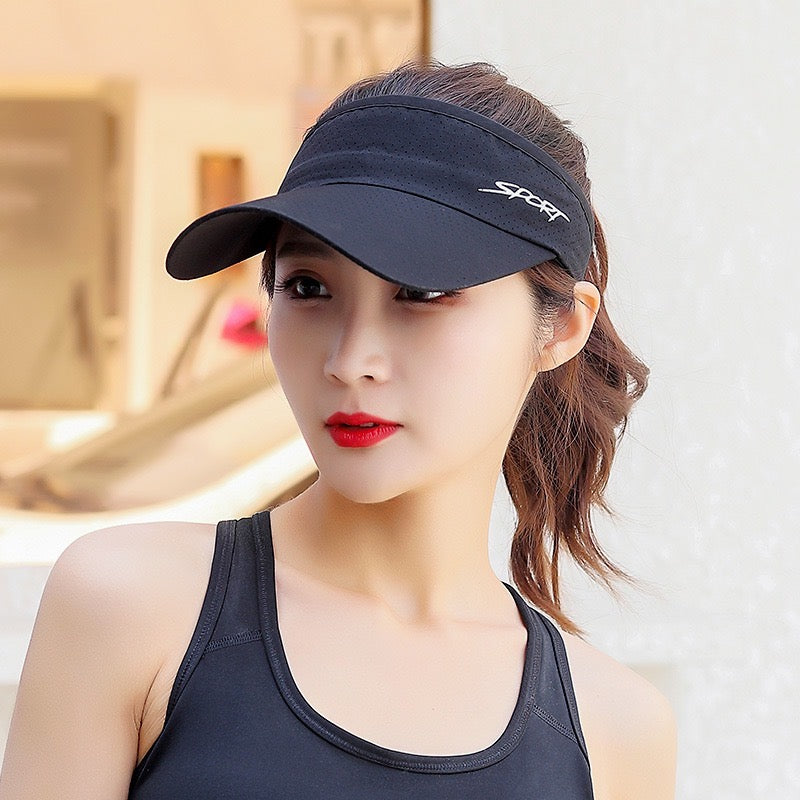 Women Sport Visor Hat, More Colors