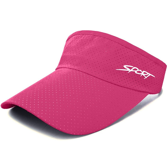 Women Visor Hat, Hot Pink