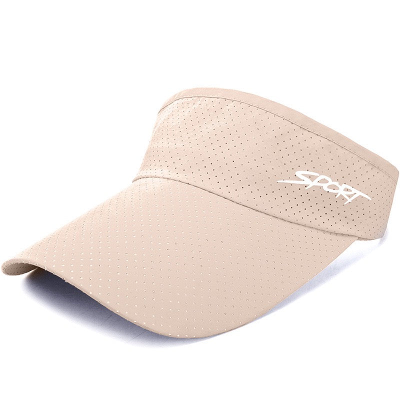 Women Visor Hat, Cream