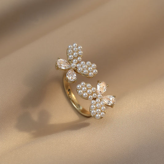 Women Quality Open Flower Ring