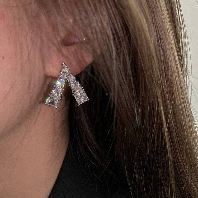 Women Sparkling Earrings