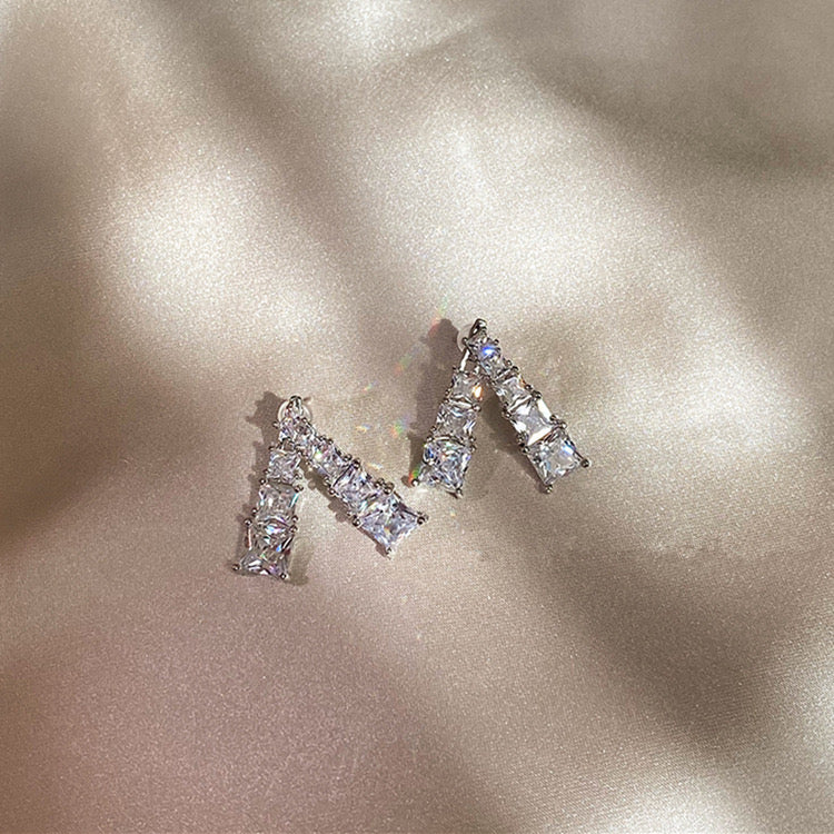 Women Sparkling Earrings