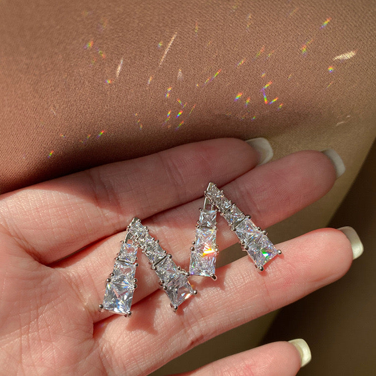 Women Sparkling Earrings