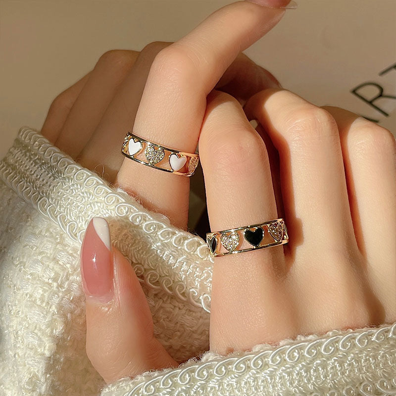 Women Heart Adjustable Ring