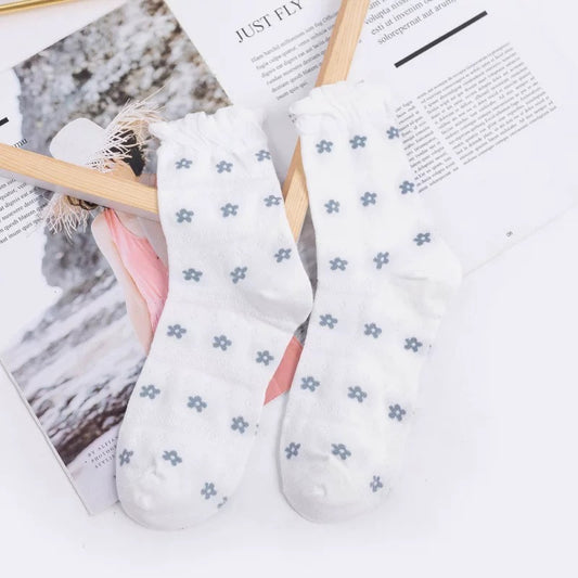 Women Flower Socks