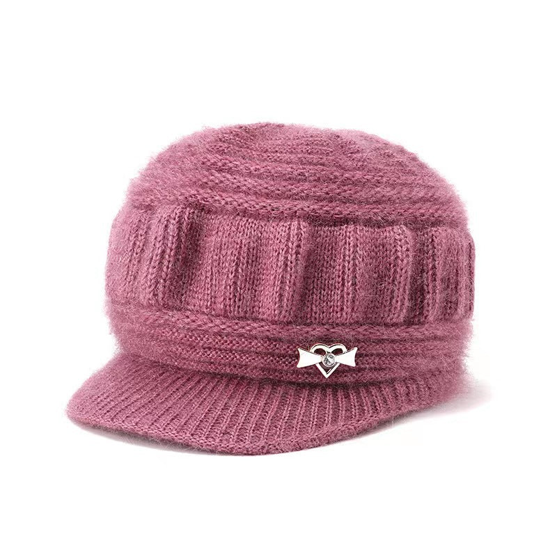 Women Winter Fleece Lined Knitted Warm Hat, More Colors