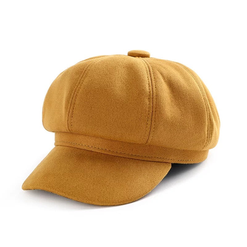 Women Fashion Cap, Yellow