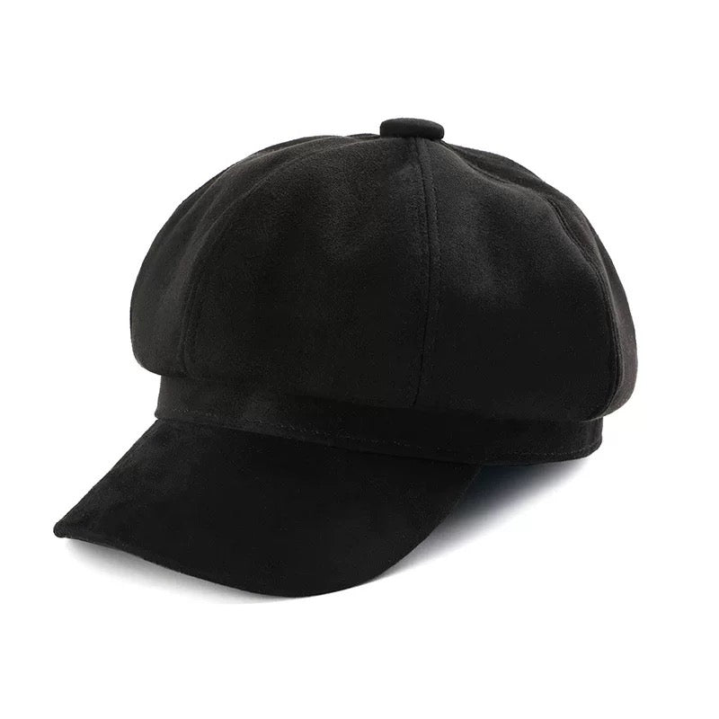 Women Soft Fashion Cap, Black