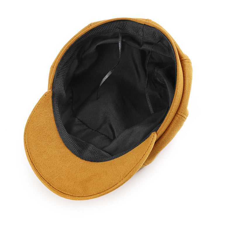 Women Fashion Cap, Yellow