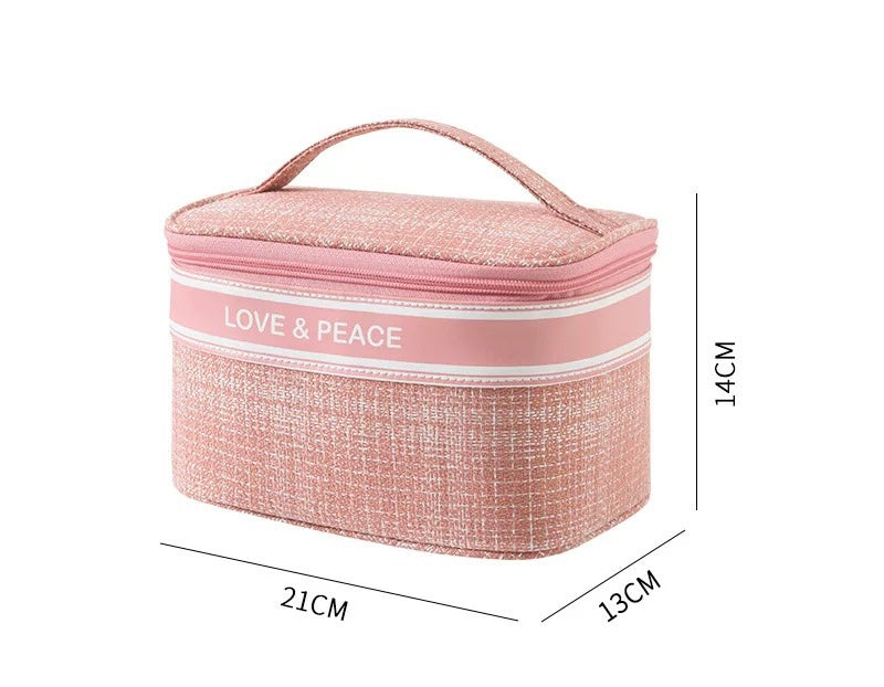 Travel Cosmetic Bag, Pink