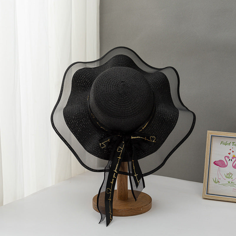 Wide Brim Summer Straw Hat, More Colors