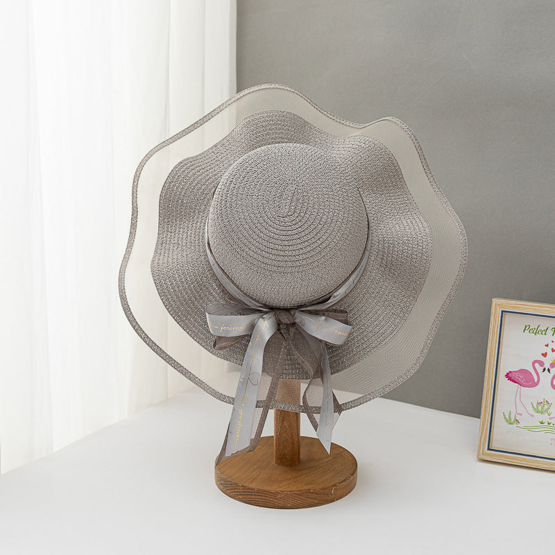 Wide Brim Summer Straw Hat, More Colors